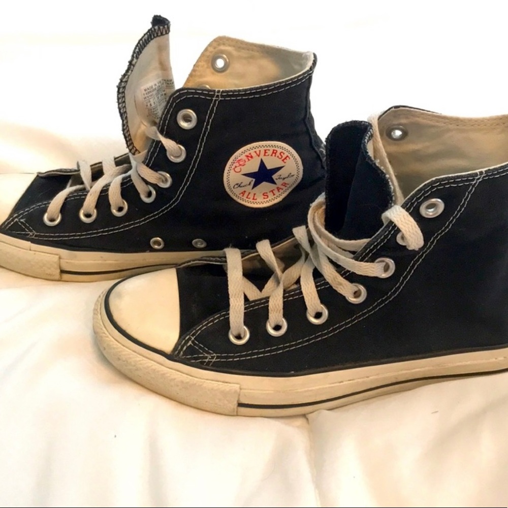 Vintage distressed converse